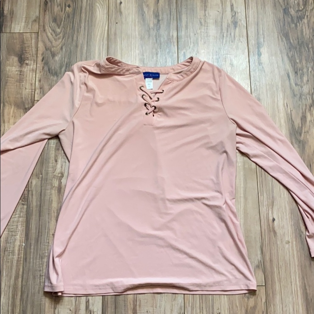 SEARS light pink top— XL💕